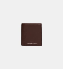 Portefeuille grainé à rabat Tommy Hilfiger