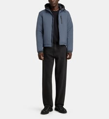 Doudoune droite Lodge Hoody capuche Canada Goose