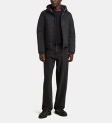 Doudoune droite Lodge Hoody capuche Canada Goose