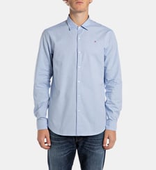 Chemise droite coton oxford Replay