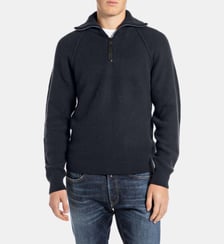 Pull droit en maille col camionneur Replay