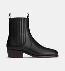 Bottines Chelsea en cuir Lemaire
