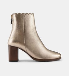 Bottines à talons Gisela cuir Maison Toufet
