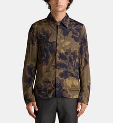 Chemise imprimé à pois allover Dries Van Noten