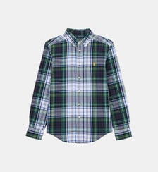 Chemise droite à carreaux en coton Polo Ralph Lauren