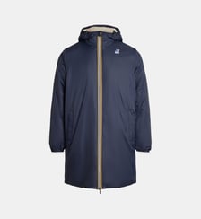 Parka mi longue unisexe KW Le vrai 3.0 E Orsetto sherpa unisexe K-Way