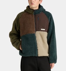 Veste droite Wolfe sherpa réversible Element