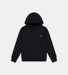 Hoodie droit signature en coton mélangé Levi's Kids
