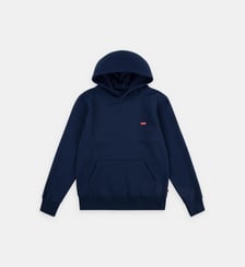 Hoodie droit signature en coton mélangé Levi's Kids