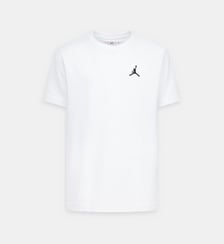 T-shirt droit coton mélangé logo Jordan