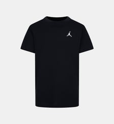 T-shirt droit coton mélangé logo Jordan