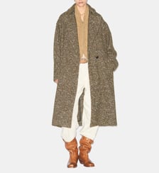 Manteau ajusté Horia mi-long Isabel Marant