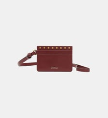 Porte-cartes en cuir Isabel Marant