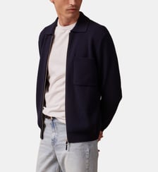 Cardigan droit zippé  Figaret