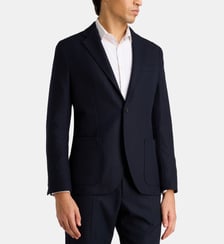 Veste de costume cintrée en flanelle Tommy Hilfiger