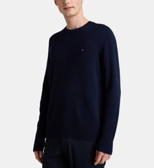Pull droit en laine  Tommy Hilfiger