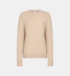 Pull droit en laine  Tommy Hilfiger
