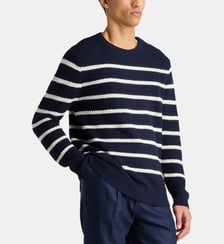 Pull droit à rayures Tommy Hilfiger