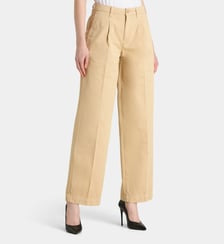 Pantalon large à pinces coton  Guess Jeans
