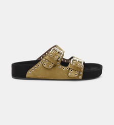 Sandales Lennyo en cuir œillets  Isabel Marant