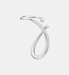 Cuff d'oreille en argent rodhié - Gauche Charlotte Chesnais
