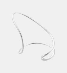 Bracelet ouvert en argent rhodié  Charlotte Chesnais