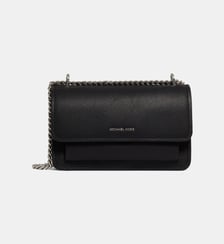Sac à main signature cuir grainé Michael Kors
