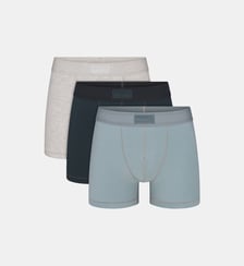Lot de 3 boxers courts en coton Skims