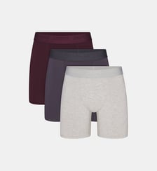 Lot de 3 boxers longs Skims