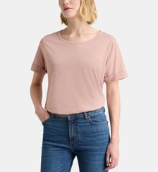 T-shirt Cool asymétrique coton bio Galeries Lafayette