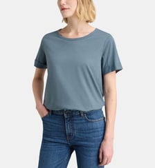 T-shirt Cool asymétrique coton bio Galeries Lafayette