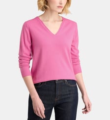Pull Carmen V doux col V Galeries Lafayette