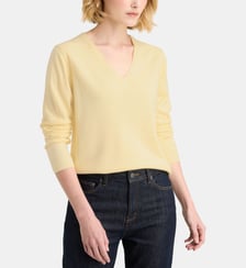 Pull Carmen V doux col V Galeries Lafayette