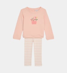 Ensemble sweat legging Angrid en coton bio Cadet Rousselle