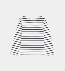 T-shirt marinière Alenzou en coton bio mixte
Cadet Rousselle