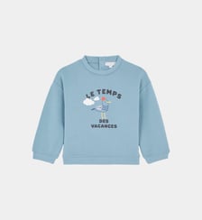 Sweat molletonné Abolet coton bio Cadet Rousselle