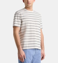 T-shirt droit Pibray rayures coton bio Galeries Lafayette