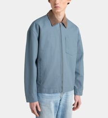 Veste droite Parbo en coton bio Galeries Lafayette