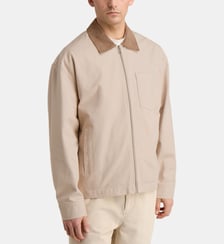Veste droite Parbo en coton bio Galeries Lafayette