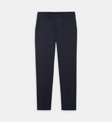 Pantalon de costume Jones slim en laine piquée Balibaris