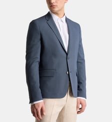 Veste de costume cintrée Tazer caviar  Comptoir GL