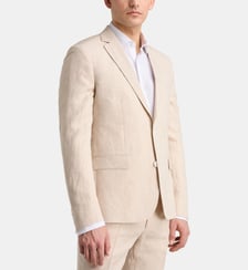 Veste de costume cintrée Tilin fil à fil en lin Comptoir GL