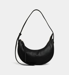 Sac à main croissant Mini Izae effet métallisé ou uni mat Galeries Lafayette