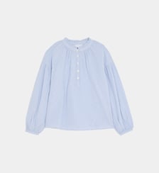 Chemise Aclichy fines rayures en coton bio Cadet Rousselle