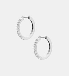 Boucles d'oreille créoles Fossil