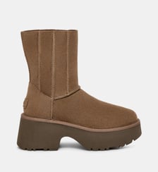 Bottines hautes compensées Twin Seam en cuir Ugg