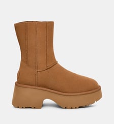 Bottines hautes compensées Twin Seam en cuir Ugg