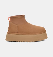 Bottines compensées Classic Mini Dipper cuir Ugg