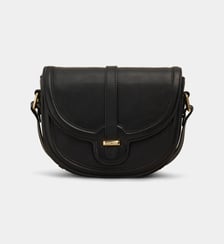 Sac à main Apollina en cuir lisse Galeries Lafayette