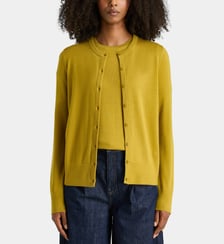 Gilet uni Lotti en laine mérinos Jodhpur